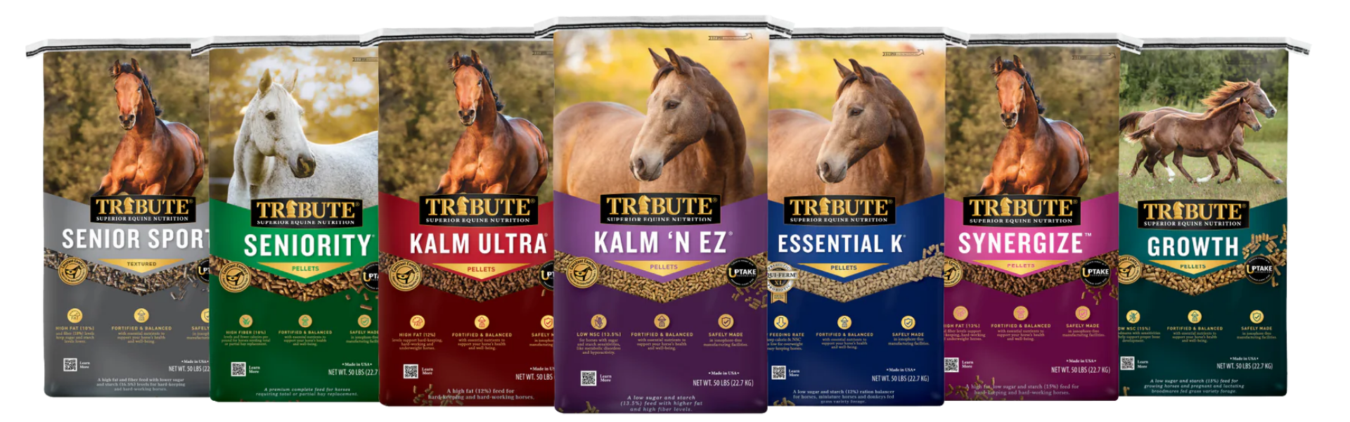 Tribute® has always set the gold standard of equine nutrition. We promise to feed your horses as if they were our own, which means improving upon our premium products when we have new research. We are thrilled to share that we've upgraded the formulas of our best-selling feeds.