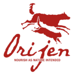 Orijen Pet Food logo.