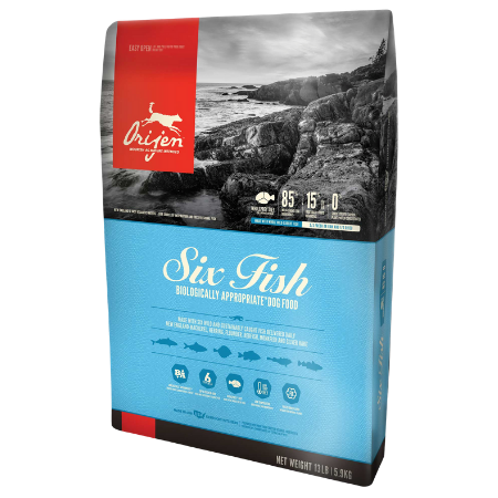 ORIJEN Six Fish Dry Dog Food - Berrettini Feed Specialists